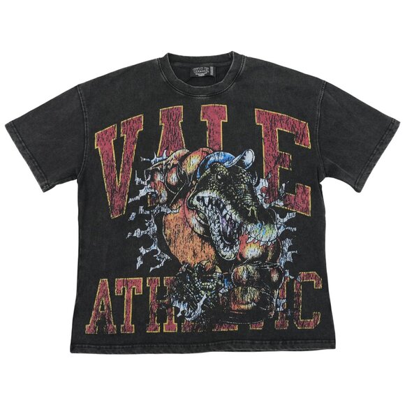 Vale Forever Gator T-shirt Vintage Black - Picture 1 of 3